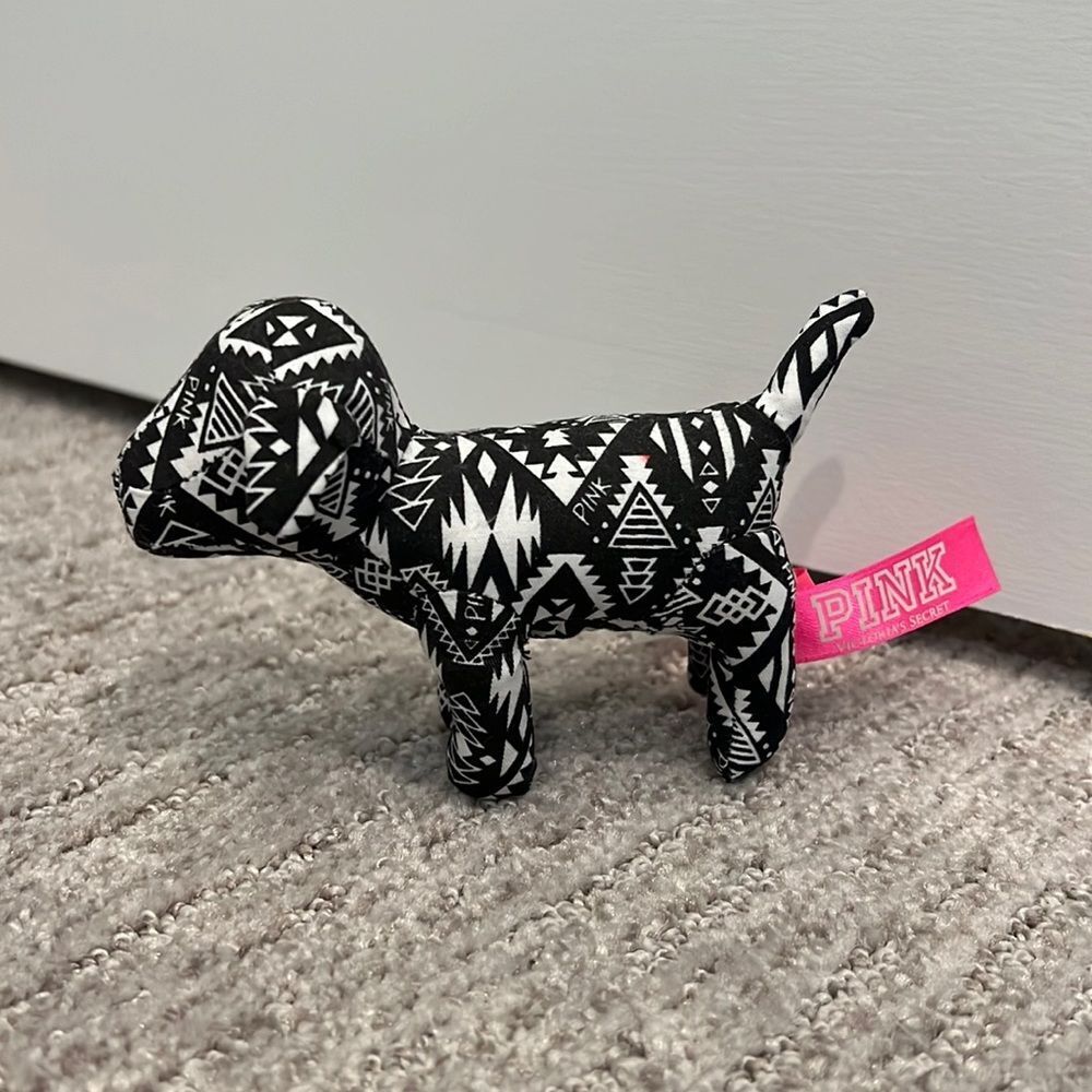 PINK Victoria’s Secret Mini Black Aztec Dog